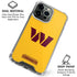 NFL Washington Commanders Logo iPhone 16 Pro Max Clear Case