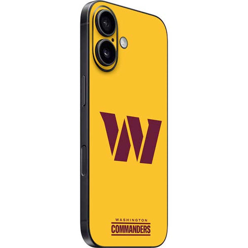 NFL Washington Commanders Logo iPhone 16 Skin