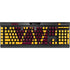 NFL Washington Commanders Logo K95 RGB PLATINUM Mechanical Gaming Keyboard Skin