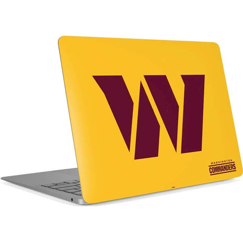 NFL Washington Commanders Logo Apple MacBook Air Skin