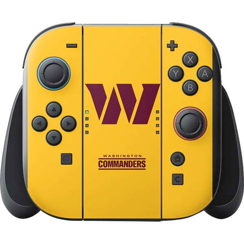 NFL Washington Commanders Logo Nintendo Switch 2 (2025) with Joy-Con Skin