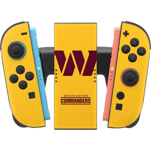 NFL Washington Commanders Logo Nintendo Switch 2 (2025) Joy-Con Controller Skin
