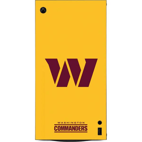 NFL Washington Commanders Logo XBox Series X Digital Edition Console Skin