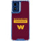 NFL Washington Commanders Moto G Play 4G (2024) Clear Case