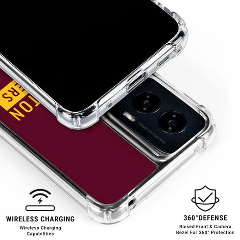 NFL Washington Commanders Moto G Power 5G (2024) Clear Case