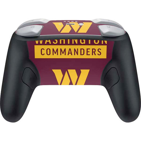 NFL Washington Commanders Nintendo Switch 2 (2025) Pro Controller Skin