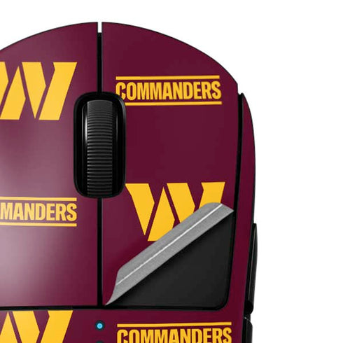 NFL Washington Commanders Blitz Series G Pro Wireless Gaming Mouse Skin