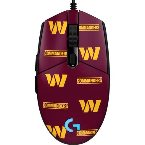 NFL Washington Commanders Blitz Series G203 Prodigy RGB Wired Gaming Mouse Skin