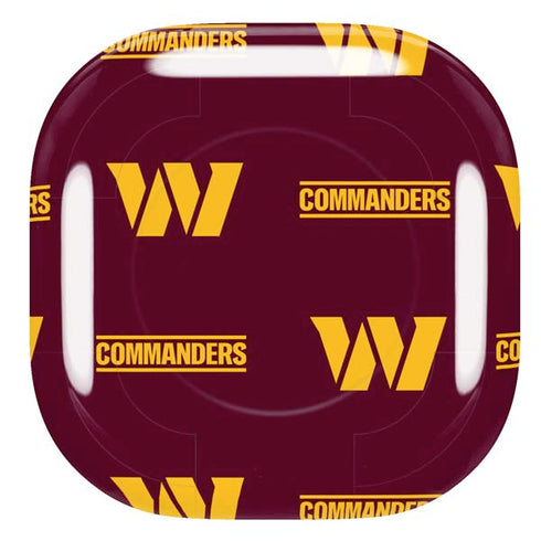 NFL Washington Commanders Blitz Series Galaxy Buds Live Skin