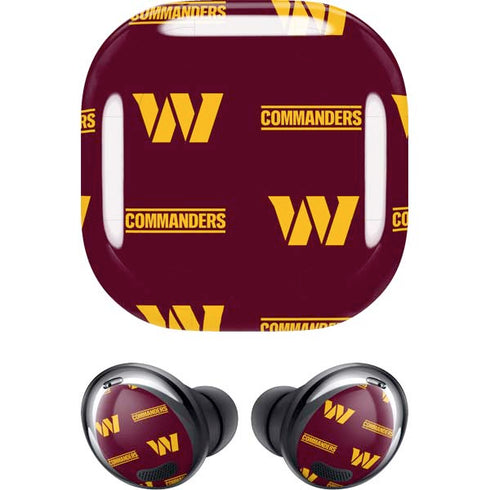 NFL Washington Commanders Blitz Series Galaxy Buds Pro Skin