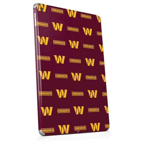 NFL Washington Commanders Blitz Series Apple iPad Skin