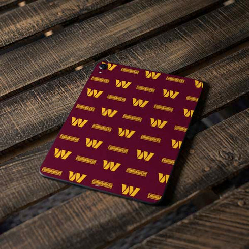 NFL Washington Commanders Blitz Series Apple iPad Pro Skin