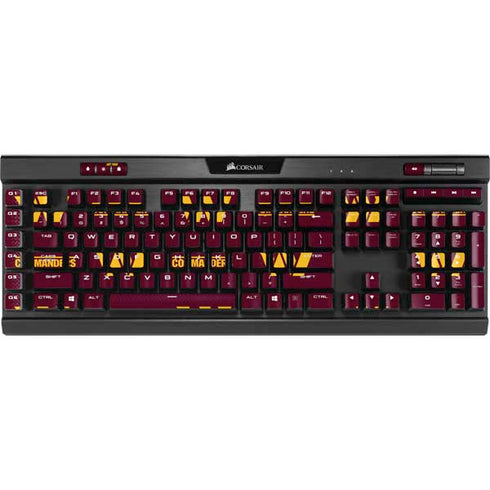 NFL Washington Commanders Blitz Series K95 RGB PLATINUM Mechanical Gaming Keyboard Skin