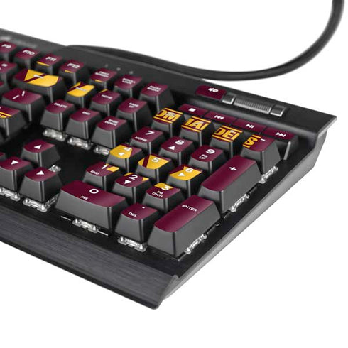 NFL Washington Commanders Blitz Series K95 RGB PLATINUM Mechanical Gaming Keyboard Skin