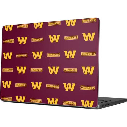 NFL Washington Commanders Blitz Series Apple MacBook Pro 14-inch Skin