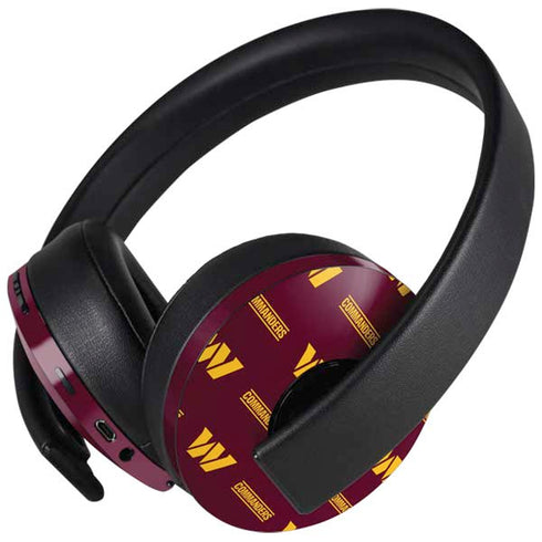 NFL Washington Commanders Blitz Series PlayStation 4 Gold Wireless Headset Skin