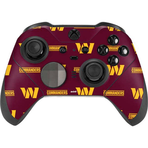 NFL Washington Commanders Blitz Series Xbox Elite Wireless Controller Series 2 Skin