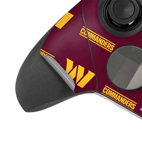 NFL Washington Commanders Blitz Series Xbox Elite Wireless Controller Series 2 Skin