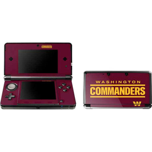 NFL Washington Commanders Performance Series Nintendo Skins