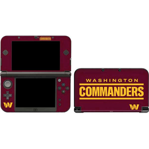 NFL Washington Commanders Performance Series Nintendo Skins
