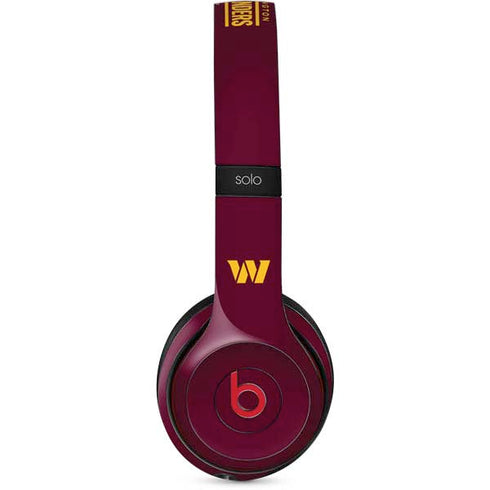 NFL Washington Commanders Performance Series Beats Solo 3 Wireless Skin