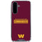 NFL Washington Commanders Performance Series Galaxy A36 5G Clear Case