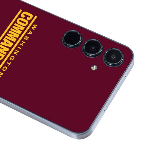 NFL Washington Commanders Performance Series Galaxy A36 5G Skin