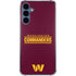 NFL Washington Commanders Performance Series Galaxy A55 5G Clear Case