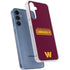 NFL Washington Commanders Performance Series Galaxy A55 5G Clear Case