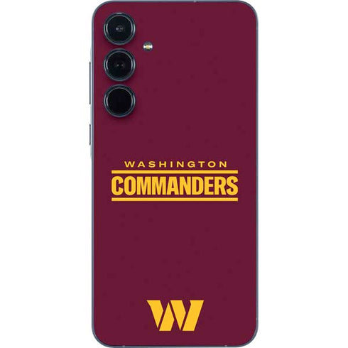 NFL Washington Commanders Performance Series Galaxy A55 5G Skin