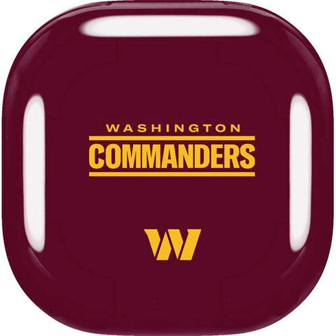 NFL Washington Commanders Performance Series Galaxy Buds Live Skin