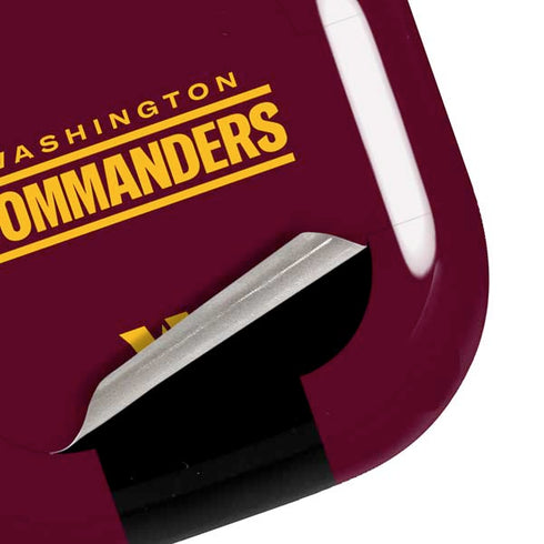 NFL Washington Commanders Performance Series Galaxy Buds Live Skin