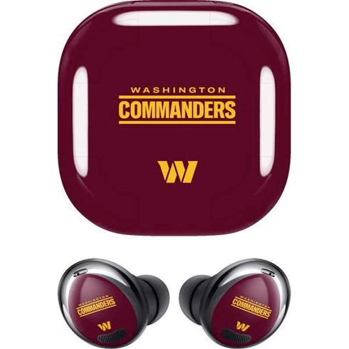 NFL Washington Commanders Performance Series Galaxy Buds Pro Skin