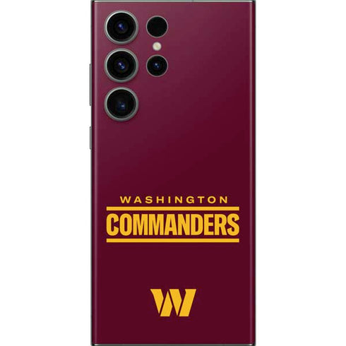 NFL Washington Commanders Performance Series Galaxy Skins