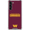 NFL Washington Commanders Performance Series Galaxy S24 FE Clear Case
