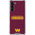 NFL Washington Commanders Performance Series Galaxy S24 FE Clear Case
