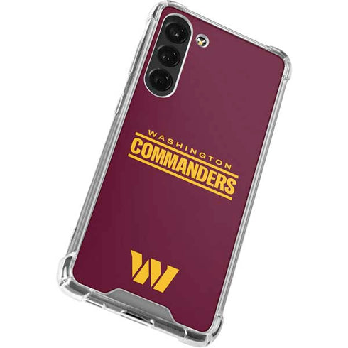 NFL Washington Commanders Performance Series Galaxy S24 FE Clear Case