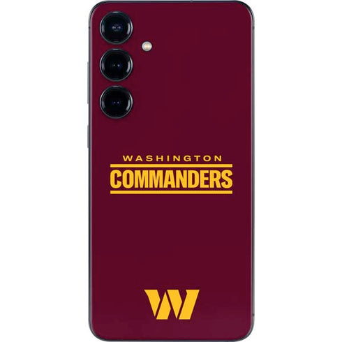 NFL Washington Commanders Performance Series Galaxy S25 Plus Skin