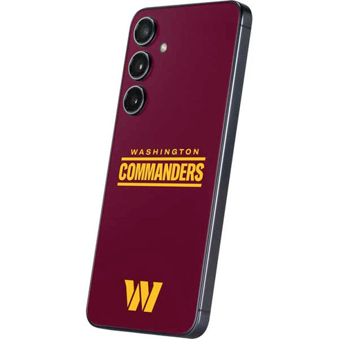 NFL Washington Commanders Performance Series Galaxy S25 Plus Skin