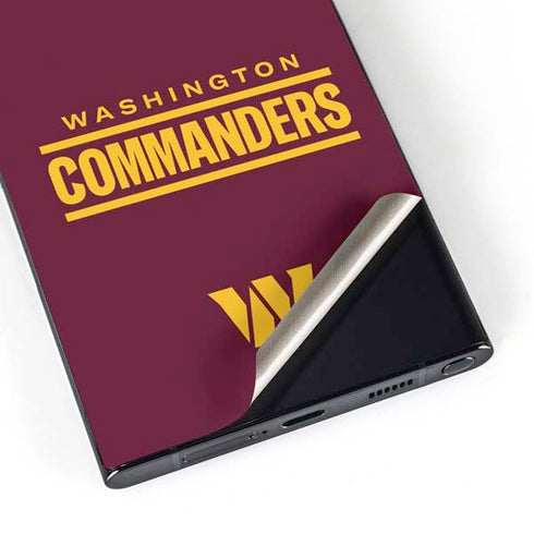 NFL Washington Commanders Performance Series Galaxy S25 Ultra Skin