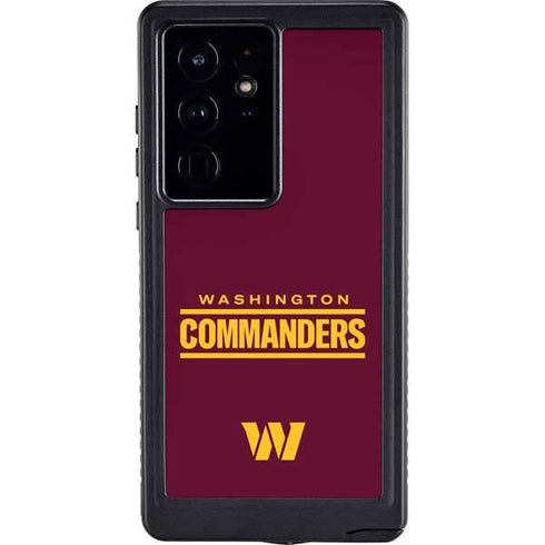 NFL Washington Commanders Performance Series Galaxy S24 Ultra Waterproof Case