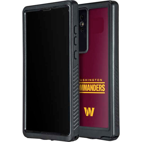 NFL Washington Commanders Performance Series Galaxy S24 Ultra Waterproof Case