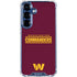 NFL Washington Commanders Performance Series Galaxy S25 Clear Case