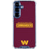 NFL Washington Commanders Performance Series Galaxy S25 Plus Clear Case