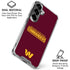 NFL Washington Commanders Performance Series Galaxy S26 Plus Clear Case