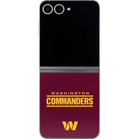NFL Washington Commanders Performance Series Galaxy Z Flip6 Skin