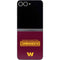 NFL Washington Commanders Performance Series Galaxy Z Flip6 Skin