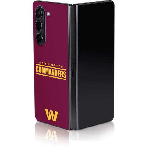 NFL Washington Commanders Performance Series Galaxy Z Fold5 5G Skin