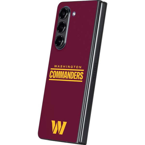 NFL Washington Commanders Performance Series Galaxy Z Fold5 5G Skin