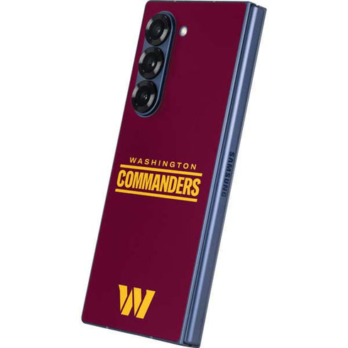 NFL Washington Commanders Performance Series Galaxy Z Fold6 Skin